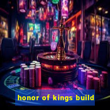 honor of kings build